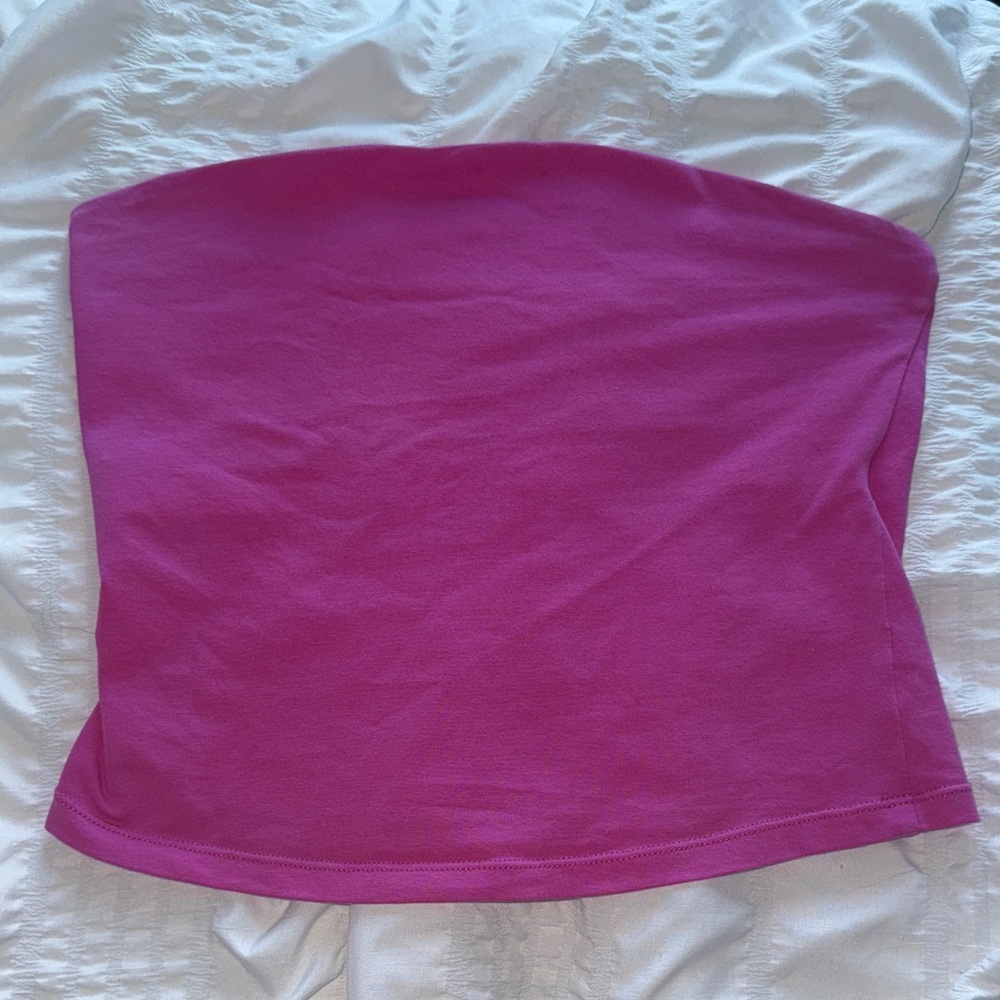 Pink Women's Crop Top